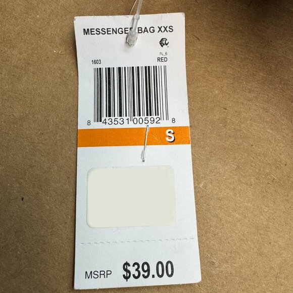 Manhattan Portage Nylon Messenger Bag - Red - Picture 13 of 13